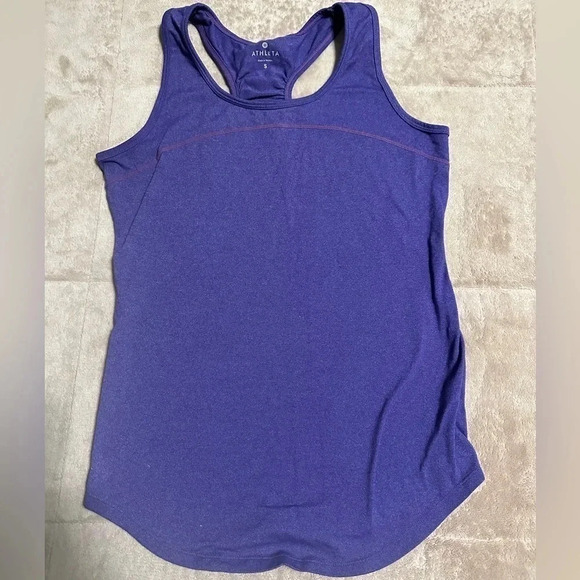 Athleta Tops - Athleta Racer Back Tank Top Size Small Purple
